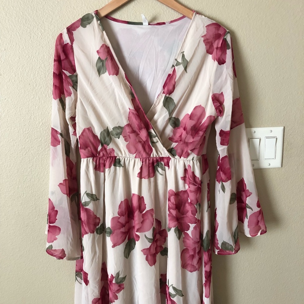 Gorg baby shower maternity dress!